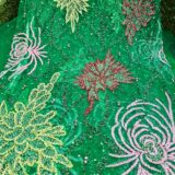 Green Beaded Luxury Lace
