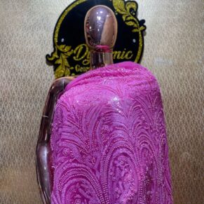 PURPLE BEADED LUXURY LACE
