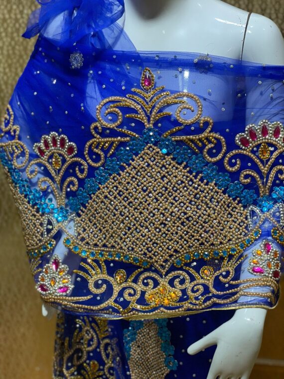 BLUE VIP SILK ON NET GEORGE