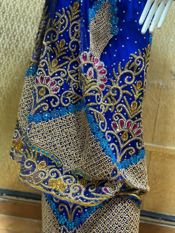 BLUE VIP SILK ON NET GEORGE