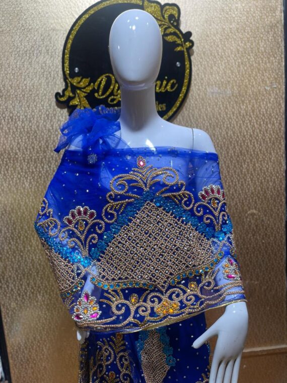 BLUE VIP SILK ON NET GEORGE