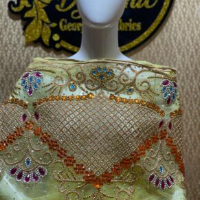 YELLOW VIP SILK ON GEORGE